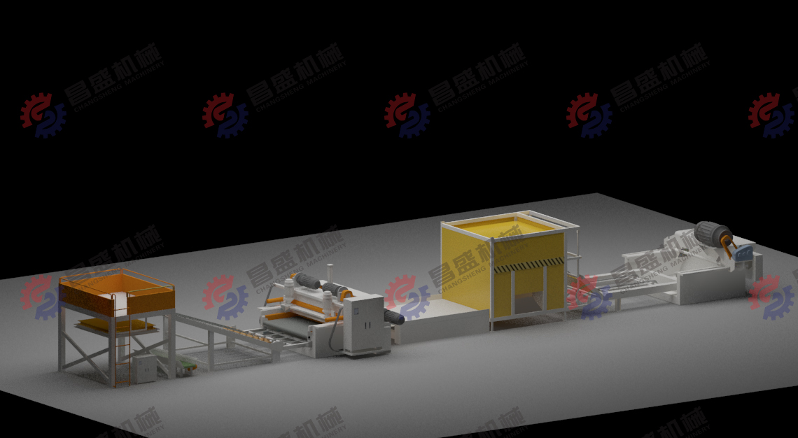 4英尺单板生产线