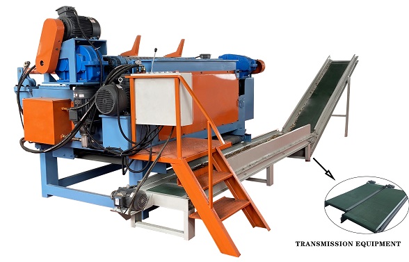 木材剥皮传输设备