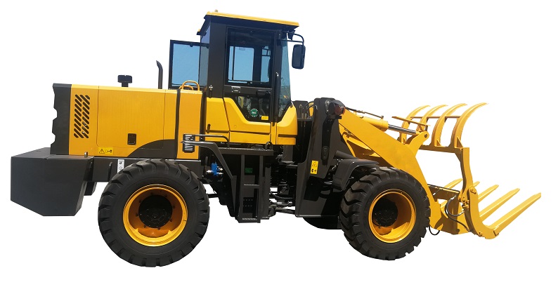 抓斗原木装载机