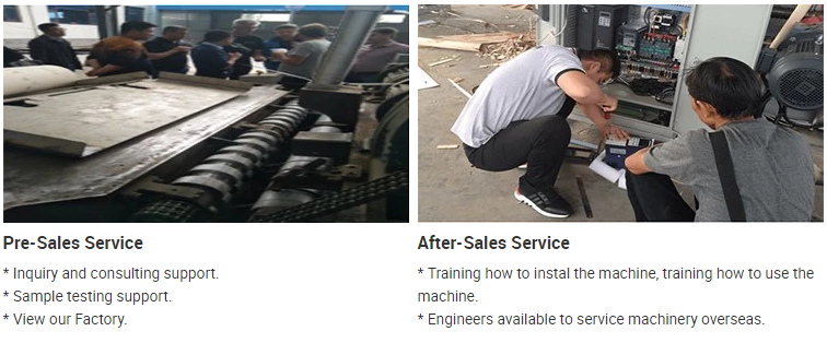 胶合板贴面生产线