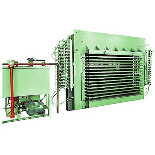 500 TON Hot Press Machine for Plywood Production 500吨胶合板热压机