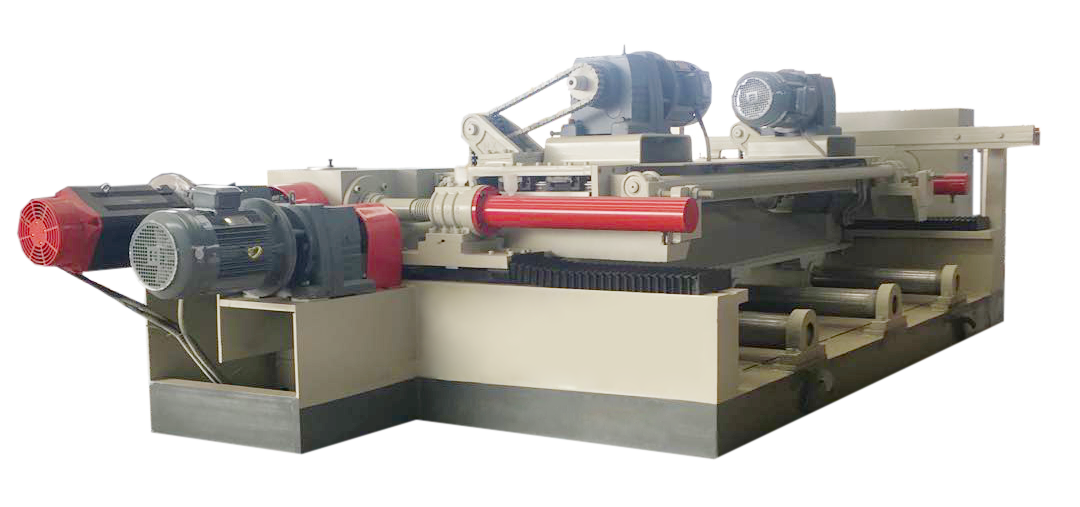 旋切单板去皮机