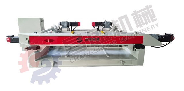 6尺全伺服面皮旋切机