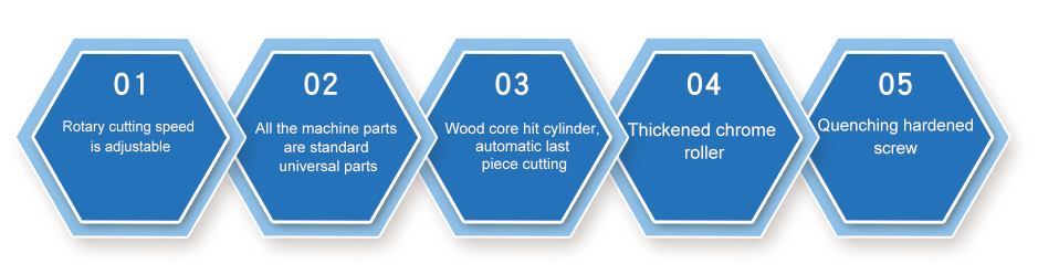8英尺单板去皮机