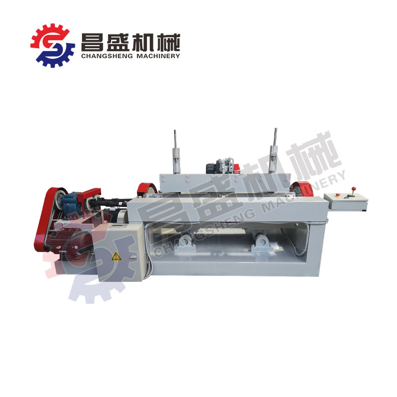 小型木芯单板去皮机