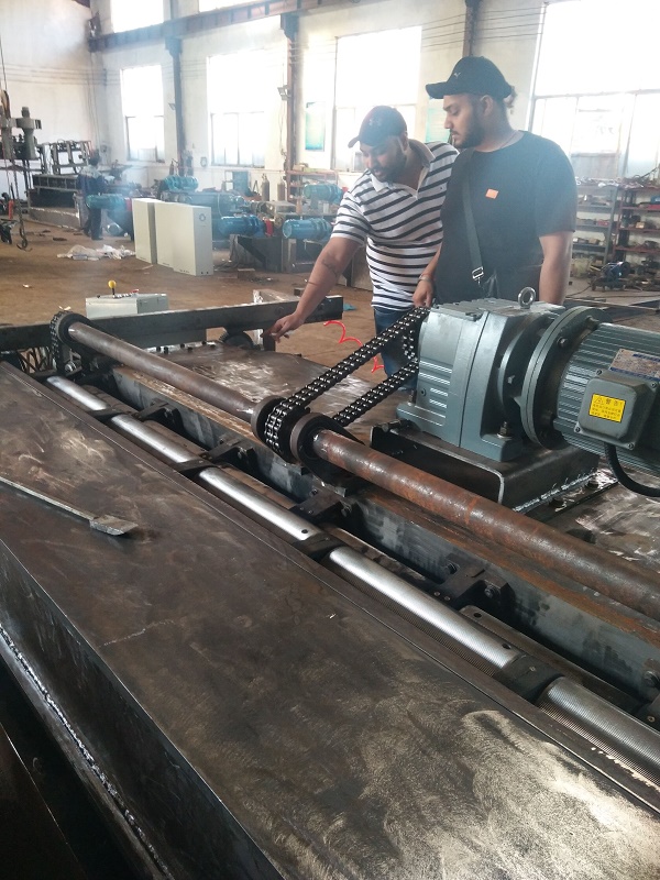 印度DARSHAN机械参观我厂