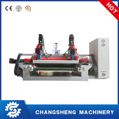 旋转胶合板单板去皮机4英尺少主轴高速