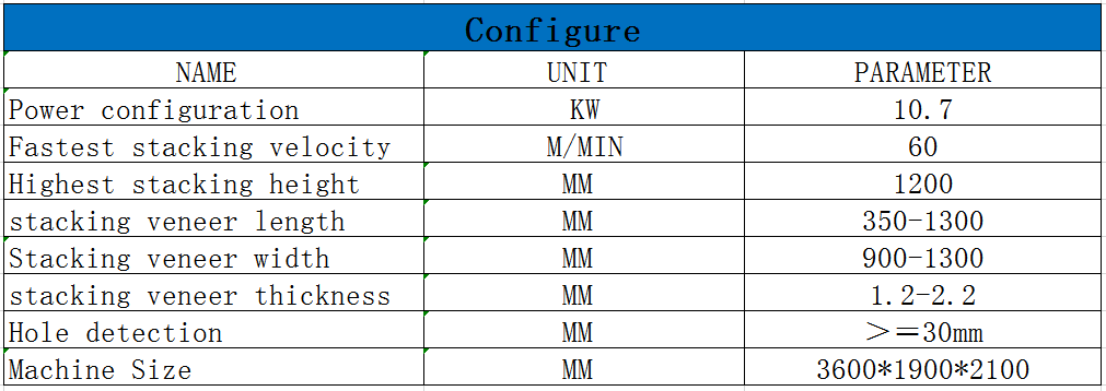 胶合板贴面堆叠机